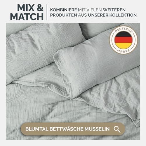 Blumtal Oeko-TEX Tagesdecke 150x200 cm - Bettüberwurf Anthrazit - Baumwolle 100% - leichte Kuscheldecke - Couch Überwurf