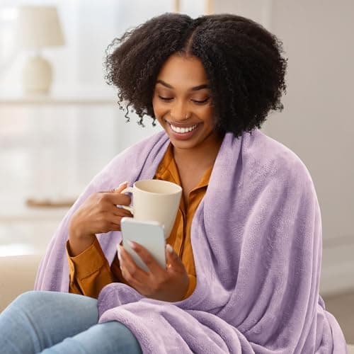 Utopia Bedding Kuscheldecke flauschig Warm für Winter und Sofa