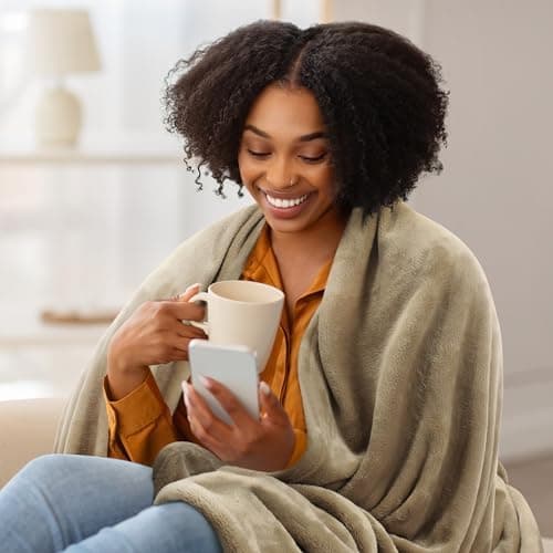 Utopia Bedding Kuscheldecke flauschig Warm für Winter und Sofa