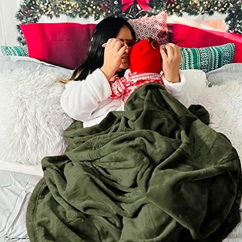 BEDSURE Wohndecke Warm Grau - Weich, Fleecedecke für Frauen, Couch Überwurf 150x200cm