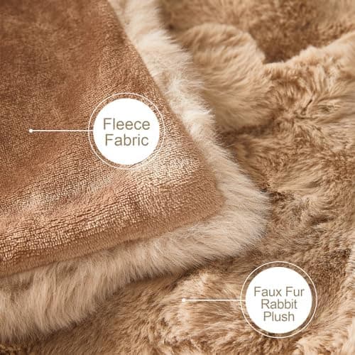 Kuscheldecke Milchsamt Blasen Decke Super Soft Warme Couchdecke 100 x 160cm White