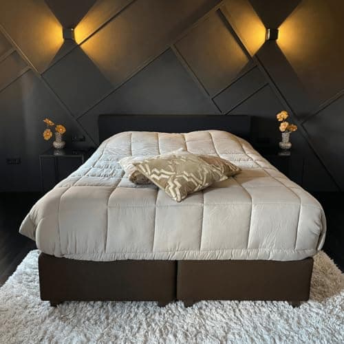 Zelesta Easybed 135x200 Bettendecke 4 Jahreszeiten - Perfect für Alle Altersgruppen im Haus - Waschbare Steppdecke ohne