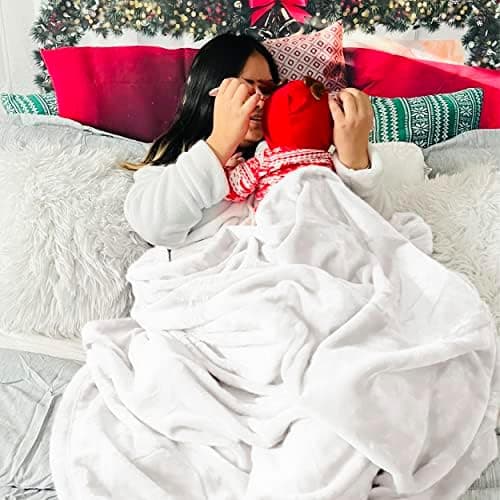 BEDSURE Wohndecke Warm Grau - Weich, Fleecedecke für Frauen, Couch Überwurf 150x200cm