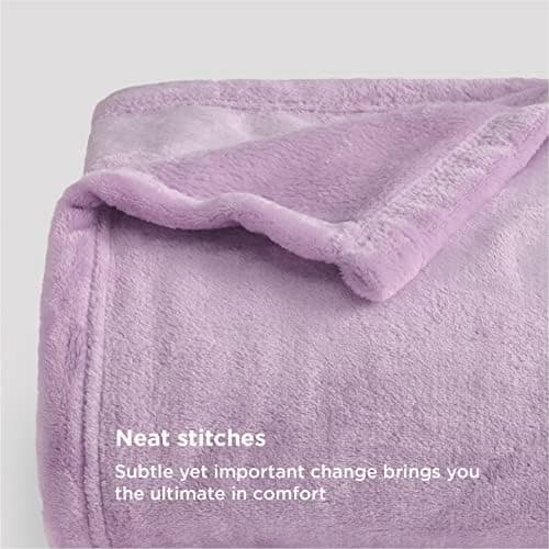 BEDSURE Wohndecke Warm Grau - Weich, Fleecedecke für Frauen, Couch Überwurf 150x200cm