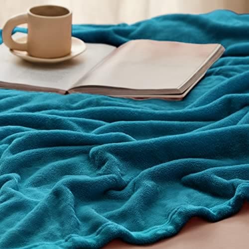 BEDSURE Wohndecke Warm Grau - Weich, Fleecedecke für Frauen, Couch Überwurf 150x200cm