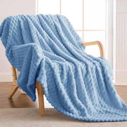 Vielit Ultraweiche Kuscheldecke Flauschig Rot – Warme & Gemütliche Couch & Sofadecke, Atmungsaktiv & Pflegeleicht, OEKO-