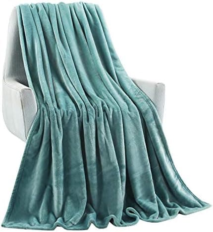 TASTHROW Weiche Fleecedecke für Wohnzimmer, Soft und Warm Tagesdecke, perfekt für Familie und Gäste (Rosa, 130x180cm)