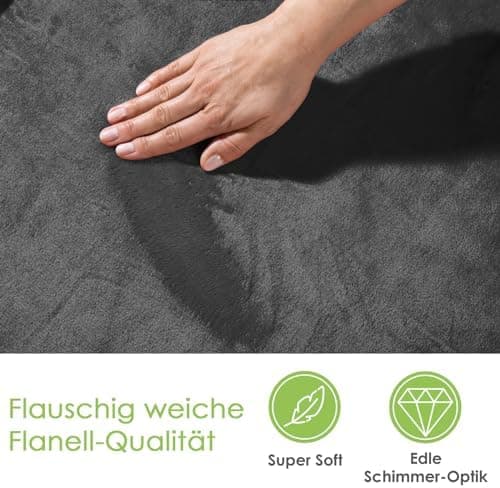 Heimtexland Kuscheldecke flauschig Oekotex warm Super Soft Decke 130x170 cm Bordeaux weinrot