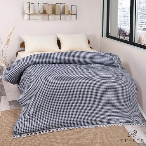 Premium Tagesdecke Einzelbett 150x200 Grau für Sofa und Bett