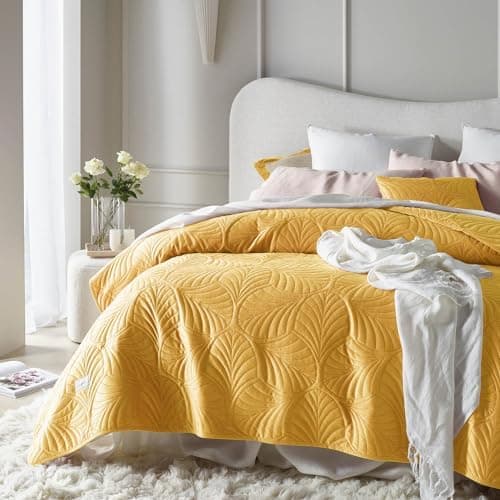 ROOM99 Elegante Tagesdecke Puderrosa, ideal für Bett und Sofa - Vielseitige Steppdecke 170 x 210 cm, OEKO-TEX STANDARDS