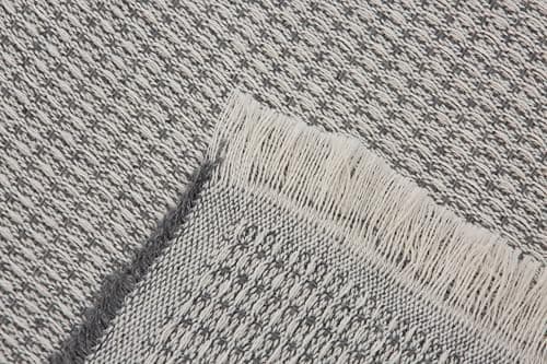 Todocama Mehrzweck-Tagesdecke - Beige Sand, 180 x 260 cm, Bett und Sofa Überwurf, Jarapas, Waffelstruktur, Multi-Use