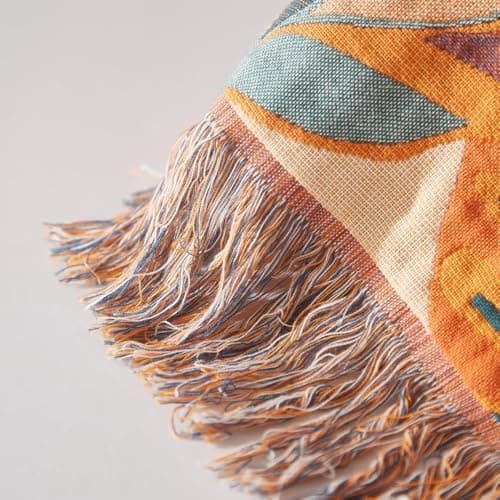 SOFTEXLY Boho Decke – Kuschelige Tagesdecke & Bettüberwurf 150x200cm, Aesthetic Design & Doppelseitige Musselin, Ideal f