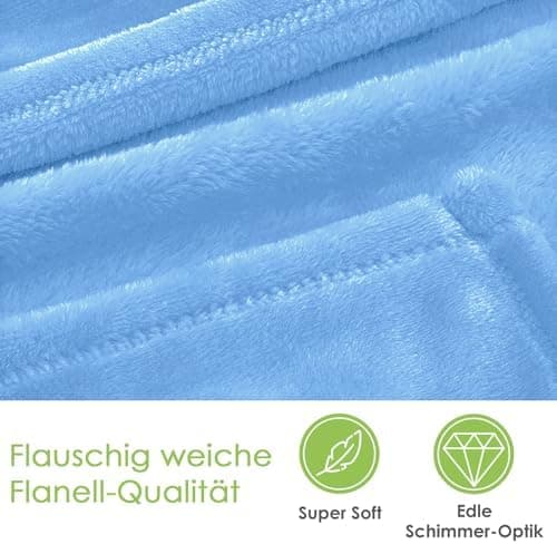 Heimtexland Kuscheldecke flauschig Oekotex warm Super Soft Decke 130x170 cm Bordeaux weinrot