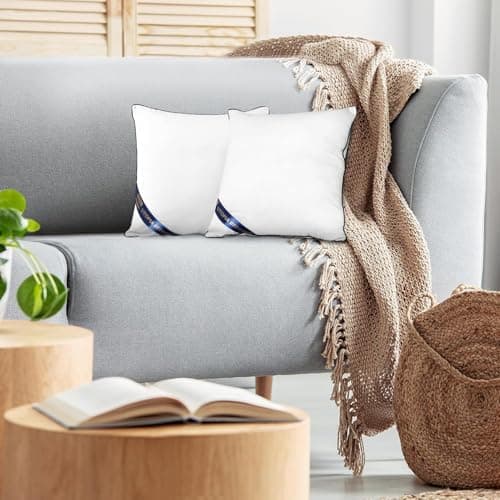 Utopia Bedding 2er Set Kissen 40x40 cm, Weiß - Deko und Ergonomie für Bett und Sofa (OEKO-TEX STANDARD 100)  
Utopia Bed