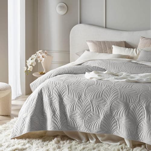 ROOM99 Elegante Tagesdecke Puderrosa, ideal für Bett und Sofa - Vielseitige Steppdecke 170 x 210 cm, OEKO-TEX STANDARDS