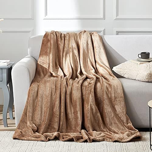 EHEYCIGA Flauschig weiche Kuscheldecke Grau 130x165 für Wohnzimmer und Sofa OEKO-TEX
| EHEYCIGA weiche warme Fleecedeck
