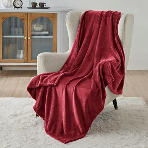 BEDSURE Wohndecke Warm Grau - Weich, Fleecedecke für Frauen, Couch Überwurf 150x200cm