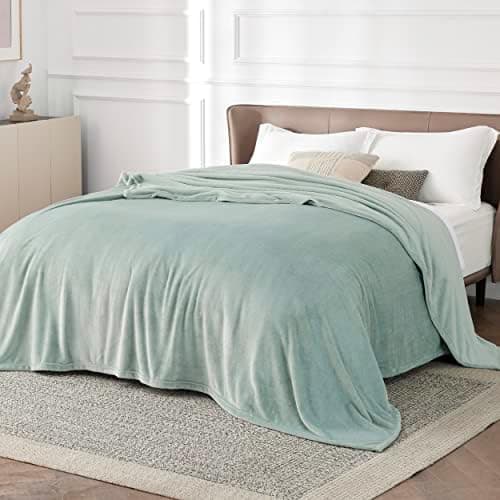 BEDSURE Wohndecke Warm Grau - Weich, Fleecedecke für Frauen, Couch Überwurf 150x200cm