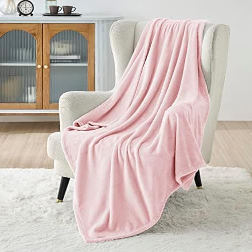BEDSURE Wohndecke Warm Grau - Weich, Fleecedecke für Frauen, Couch Überwurf 150x200cm