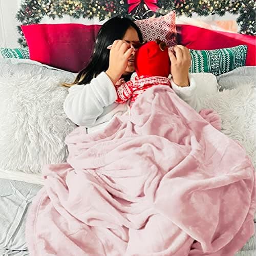 BEDSURE Wohndecke Warm Grau - Weich, Fleecedecke für Frauen, Couch Überwurf 150x200cm