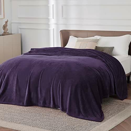 BEDSURE Wohndecke Warm Grau - Weich, Fleecedecke für Frauen, Couch Überwurf 150x200cm
