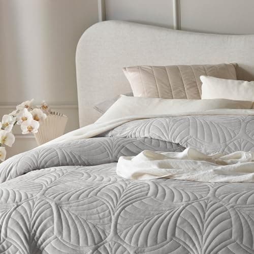ROOM99 Elegante Tagesdecke Puderrosa, ideal für Bett und Sofa - Vielseitige Steppdecke 170 x 210 cm, OEKO-TEX STANDARDS
