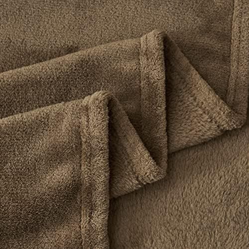 Aisbo Flauschig Warme Decke Rot für Winter - Kuschliges Wohnzimmer Blanket 130x150 cm OEKO-TEX