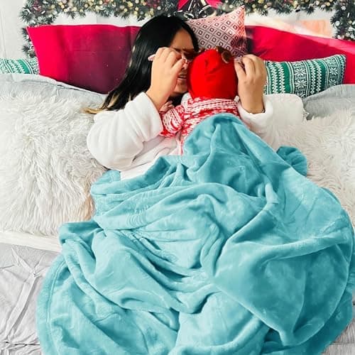 BEDSURE Wohndecke Warm Grau - Weich, Fleecedecke für Frauen, Couch Überwurf 150x200cm