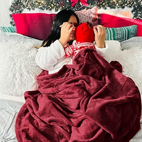 BEDSURE Wohndecke Warm Grau - Weich, Fleecedecke für Frauen, Couch Überwurf 150x200cm