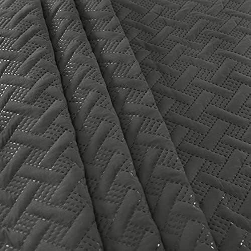 WOLTU Tagesdecke 220x240 cm Steppdecke, Ultraschall genäht, woholiberaler und hautfreundlich, für Sofa und Bett, Global