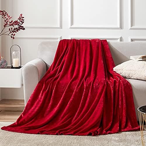 EHEYCIGA Flauschig weiche Kuscheldecke Grau 130x165 für Wohnzimmer und Sofa OEKO-TEX
| EHEYCIGA weiche warme Fleecedeck
