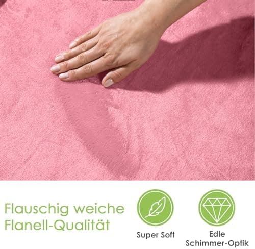 Heimtexland Kuscheldecke flauschig Oekotex warm Super Soft Decke 130x170 cm Bordeaux weinrot