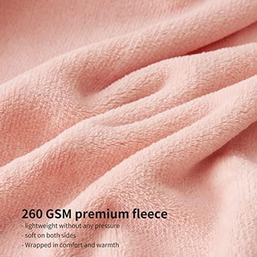 Aisbo Flauschig Warme Decke Rot für Winter - Kuschliges Wohnzimmer Blanket 130x150 cm OEKO-TEX