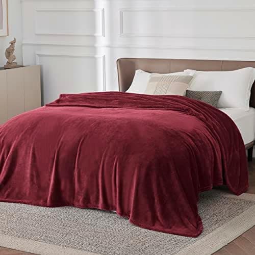 BEDSURE Wohndecke Warm Grau - Weich, Fleecedecke für Frauen, Couch Überwurf 150x200cm