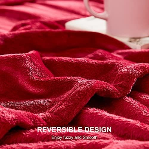 EHEYCIGA Flauschig weiche Kuscheldecke Grau 130x165 für Wohnzimmer und Sofa OEKO-TEX
| EHEYCIGA weiche warme Fleecedeck