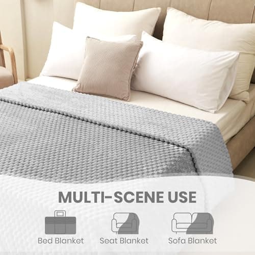 Good Nite Weiche Fleece-Decke - perfect als Wohndecke für Sofa & Bett, kuschelige Throw für Winter, 130 x 150 cm, OEKO-T