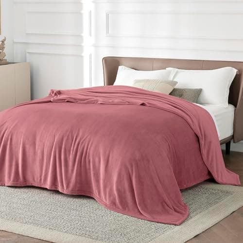 BEDSURE Wohndecke Warm Grau - Weich, Fleecedecke für Frauen, Couch Überwurf 150x200cm