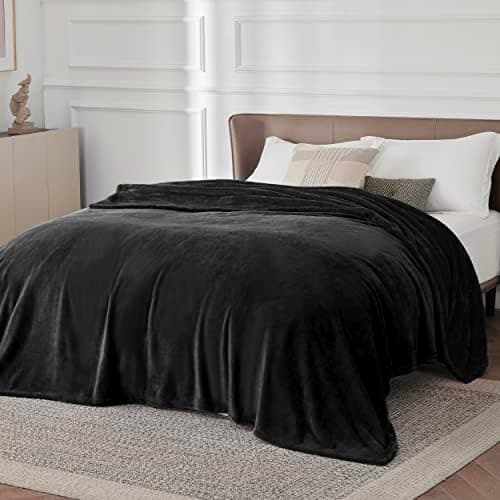 BEDSURE Wohndecke Warm Grau - Weich, Fleecedecke für Frauen, Couch Überwurf 150x200cm