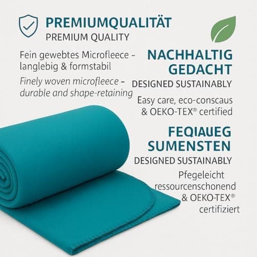 Betz Fleecedecke – weiche Wohndecke & Kuscheldecke – fürs Sofa & Bett – flauschig, leicht, wärmend & pflegeleicht – lila