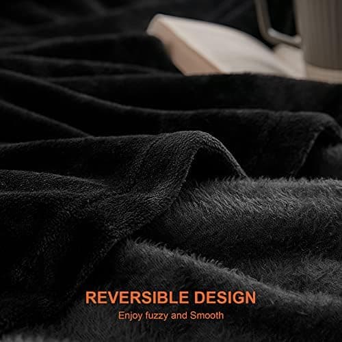 EHEYCIGA Flauschig weiche Kuscheldecke Grau 130x165 für Wohnzimmer und Sofa OEKO-TEX
| EHEYCIGA weiche warme Fleecedeck
