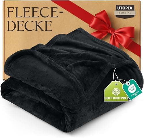 Utopia Bedding Kuscheldecke flauschig Warm für Winter und Sofa