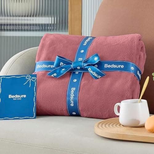 BEDSURE Wohndecke Warm Grau - Weich, Fleecedecke für Frauen, Couch Überwurf 150x200cm