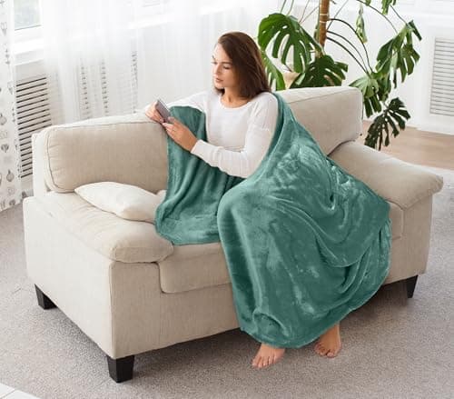 Utopia Bedding Kuscheldecke flauschig Warm für Winter und Sofa