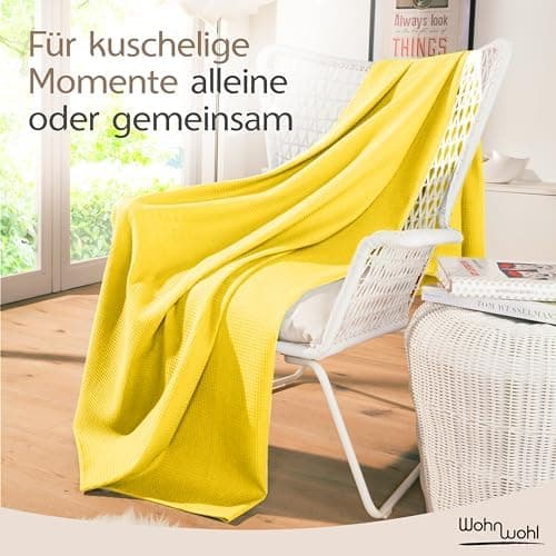 Tagesdecke Grau 100% Baumwolle Pflegeleicht Sommerdecke