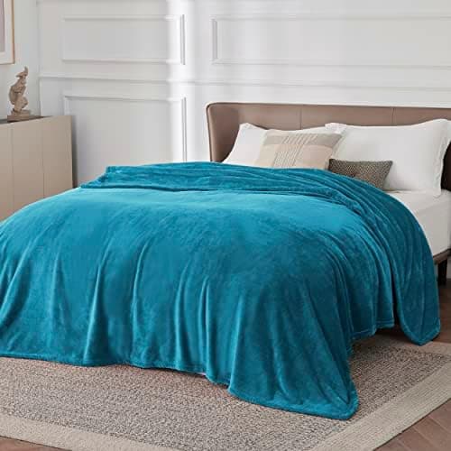 BEDSURE Wohndecke Warm Grau - Weich, Fleecedecke für Frauen, Couch Überwurf 150x200cm