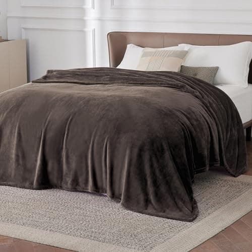 BEDSURE Wohndecke Warm Grau - Weich, Fleecedecke für Frauen, Couch Überwurf 150x200cm