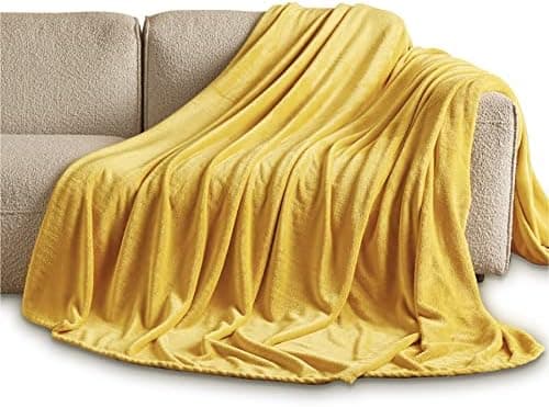 BEDSURE Wohndecke Warm Grau - Weich, Fleecedecke für Frauen, Couch Überwurf 150x200cm