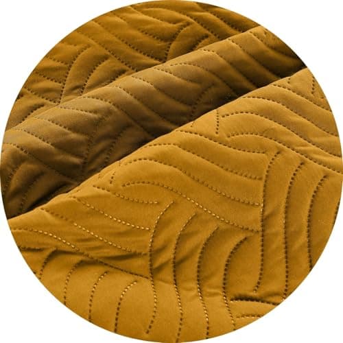 Wometo OekoTex Tagesdecke 220x240 cm gesteppt Wattiert Wende-Design XXL Bettüberwurf