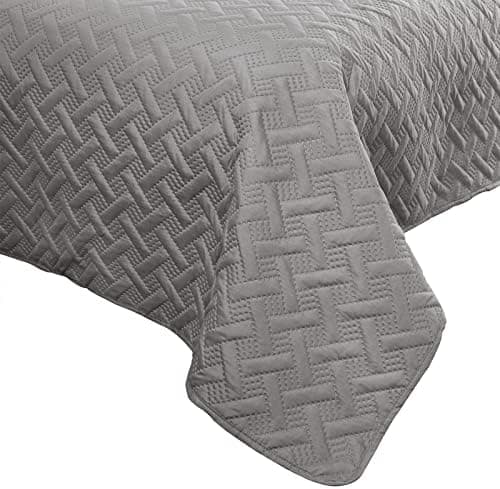 WOLTU Tagesdecke 220x240 cm Steppdecke, Ultraschall genäht, woholiberaler und hautfreundlich, für Sofa und Bett, Global