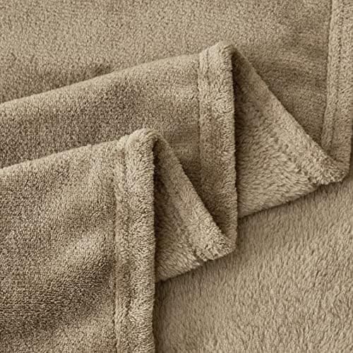 Aisbo Flauschig Warme Decke Rot für Winter - Kuschliges Wohnzimmer Blanket 130x150 cm OEKO-TEX